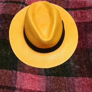 Vintage Men's Straw Panama Hat